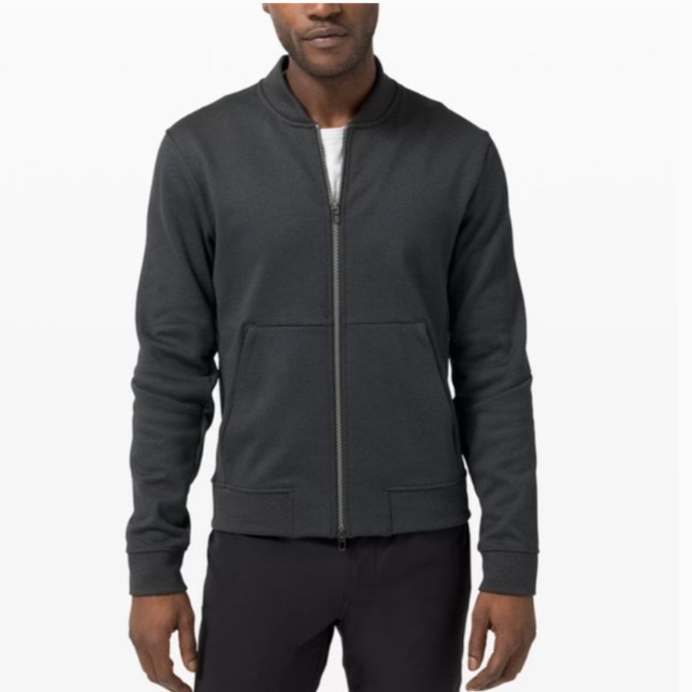 lululemon athletica Black Bomber Jacket